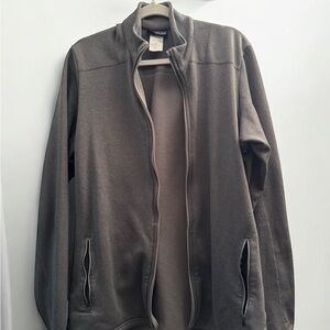 Patagonia Gray Full-Zip Sweatshirt